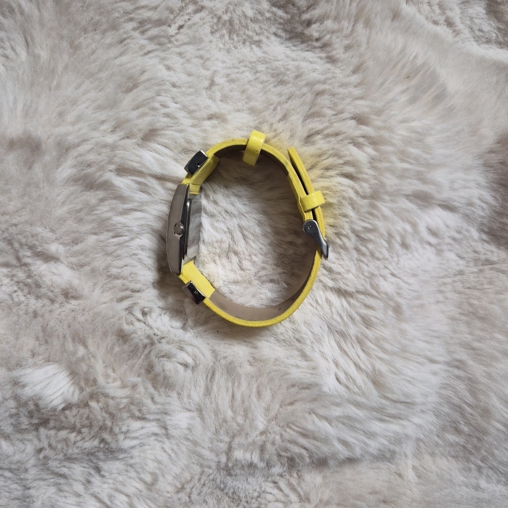 Cache Yellow and Silver Women's Watch - Picture 2 of 10